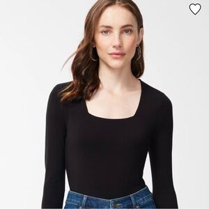 NWT Chico’s Touch of Cool Square Neck Tee